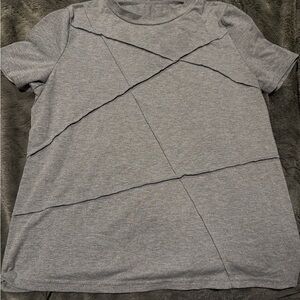 SHEIN Gray Short Sleeve Tee